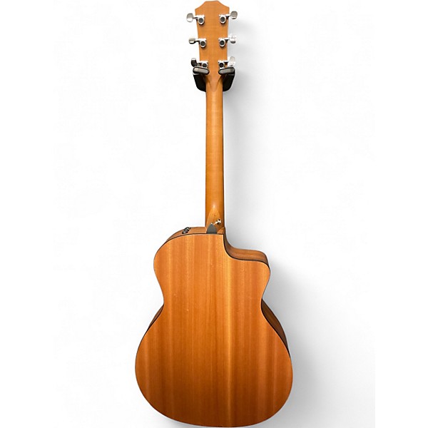 Used Taylor 114CE Left Handed Natural Acoustic Electric Guitar