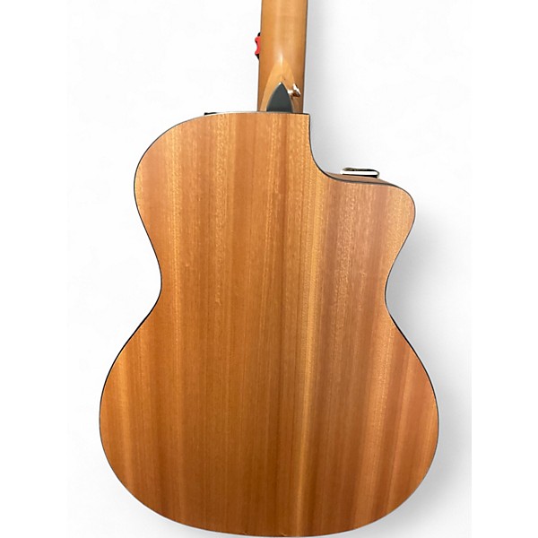 Used Taylor 114CE Left Handed Natural Acoustic Electric Guitar