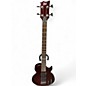 Used ESP LTD EC154DX trans wine Electric Bass Guitar thumbnail