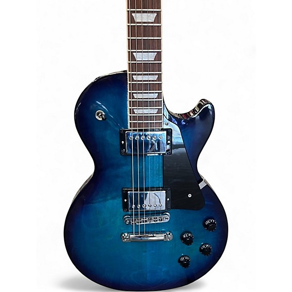 Used Gibson Les Paul Studio Blue Burst Solid Body Electric Guitar