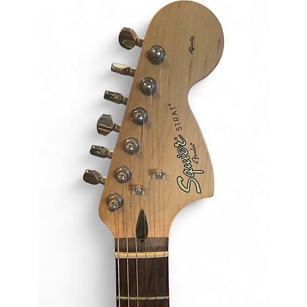 Used Squier Affinity Stratocaster 2 Color Sunburst Solid Body Electric Guitar