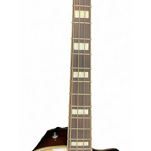 Used 2010s Fender Kingman Acoustic Electric Bass Natural Acoustic Bass Guitar