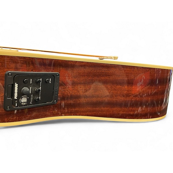 Used 2010s Fender Kingman Acoustic Electric Bass Natural Acoustic Bass Guitar