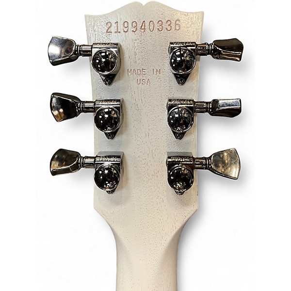 Used Gibson Les Paul Modern Studio Worn White Solid Body Electric Guitar