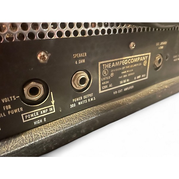 Vintage 1970s Ampeg V9 SVT Tube Bass Amp Head