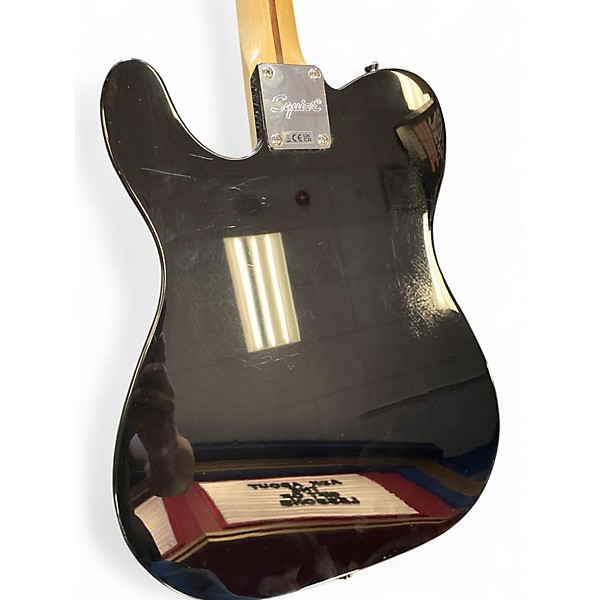 Used Squier Bullet Telecaster Black Solid Body Electric Guitar