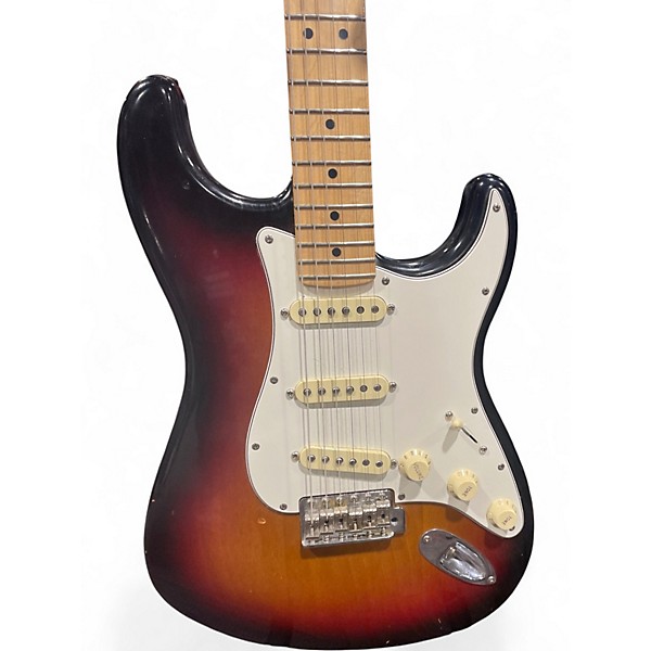Used Fender Highway One Stratocaster 3 Color Sunburst Solid Body Electric Guitar