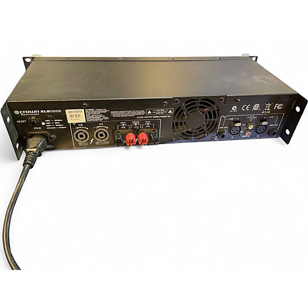 Used Crown XLS1000 Power Amp