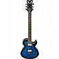 Used Dean Thoroughbred Maple Top Blue Burst Solid Body Electric Guitar