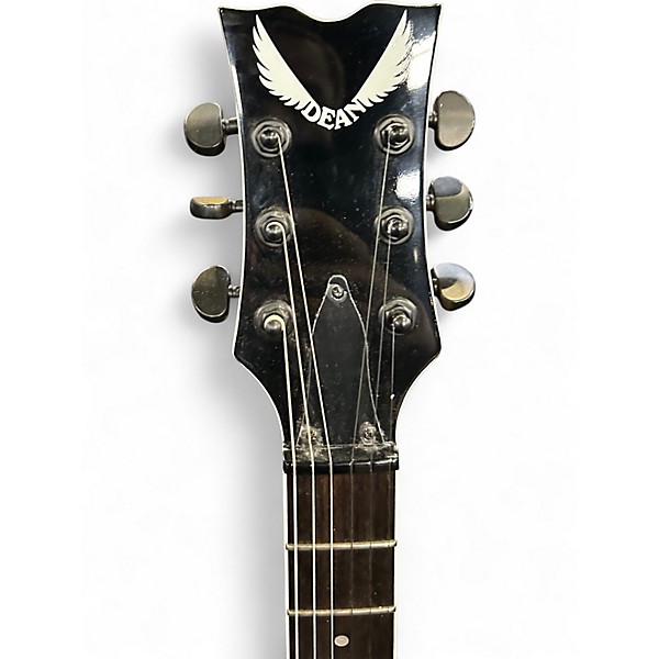 Used Dean Thoroughbred Maple Top Blue Burst Solid Body Electric Guitar