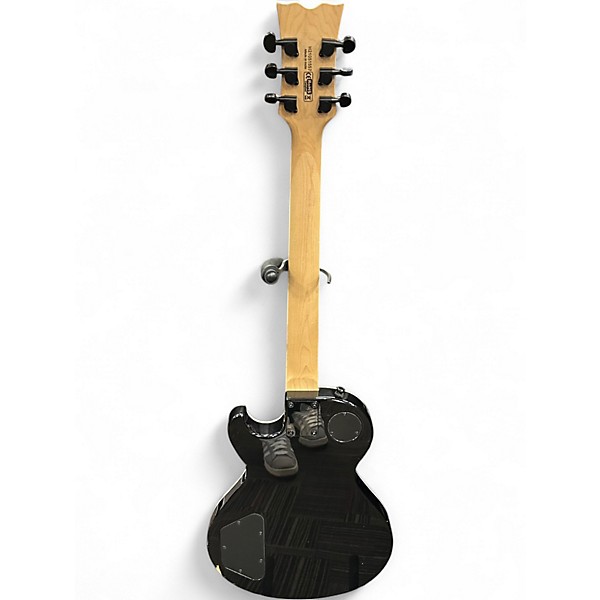 Used Dean Thoroughbred Maple Top Blue Burst Solid Body Electric Guitar