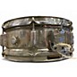 Vintage 1960s Rogers 14in SNARE DRUM Chrome Drum