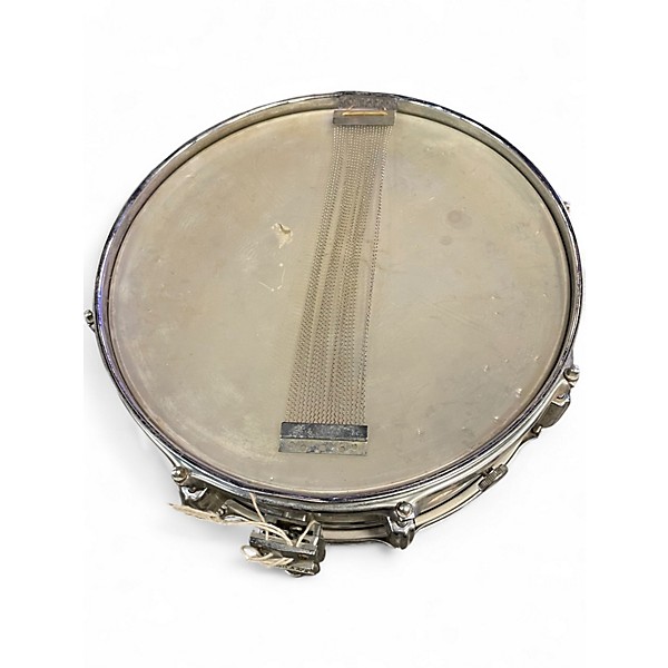 Vintage 1960s Rogers 14in SNARE DRUM Chrome Drum