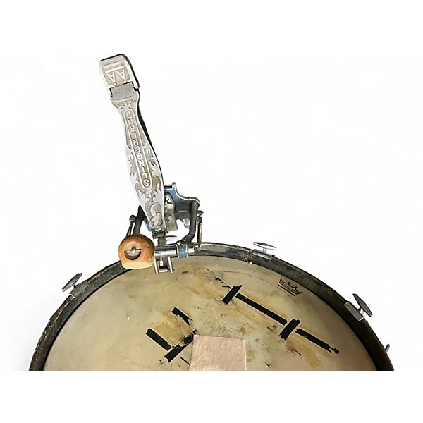 Vintage 1960s Slingerland 3 Piece DRUMS SILVER SPARKLE Drum Kit