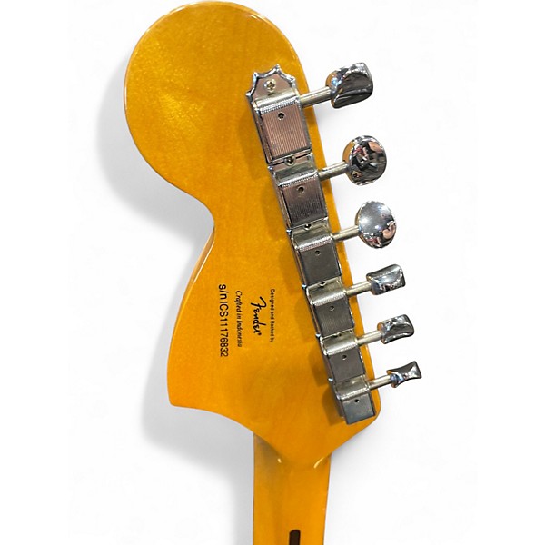 Used Squier Vintage Modified 70s Stratocaster Buttercream Solid Body Electric Guitar