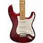 Used Fender Standard Stratocaster Candy Apple Red Solid Body Electric Guitar