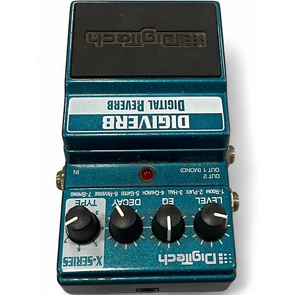 Used DigiTech DigiVerb Effect Pedal