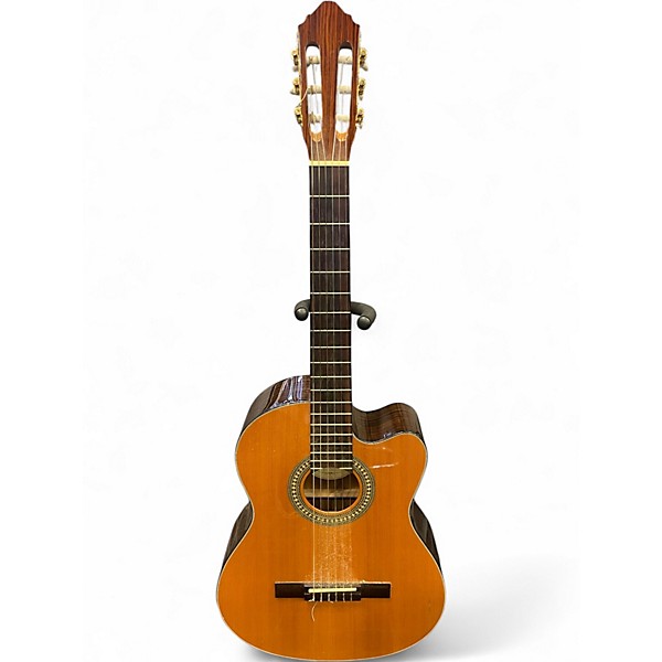 Used Lucero LC200SCE Natural Classical Acoustic Electric Guitar