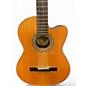 Used Lucero LC200SCE Natural Classical Acoustic Electric Guitar