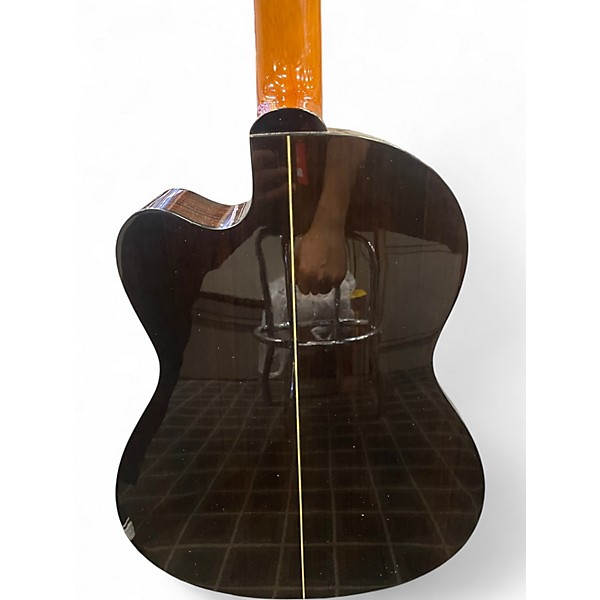 Used Lucero LC200SCE Natural Classical Acoustic Electric Guitar