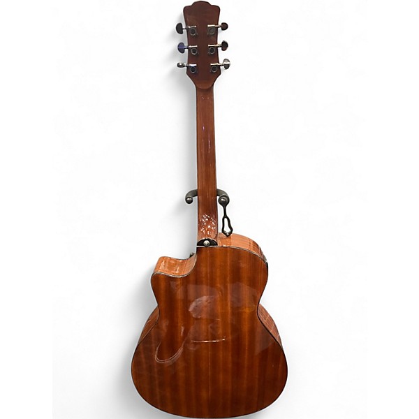 Used Luna Gypsy Spalt Acoustic Electric Natural Acoustic Electric Guitar