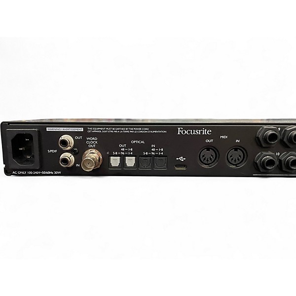 Used Focusrite Scarlett 18i20 Gen 3 Audio Interface