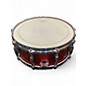 Used Pearl 5.5X14 Masterworks Custom Snare ORANGE Drum