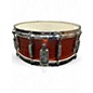 Used Pearl 5.5X14 Masterworks Custom Snare ORANGE Drum