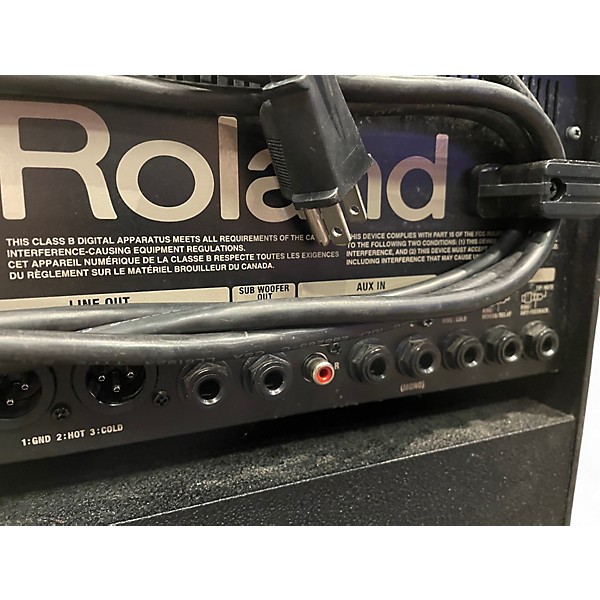 Used Roland AC60 60W 2X6.5 Acoustic Guitar Combo Amp
