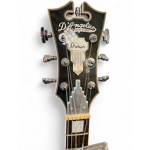 Used D'Angelico DAPDCTWNCTCB Wine Red Hollow Body Electric Guitar