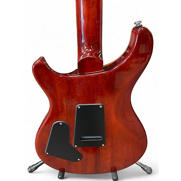 Used PRS SE Custom 24 Amber Solid Body Electric Guitar