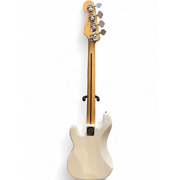 Used Fender Player Precision Bass Arctic White Electric Bass Guitar
