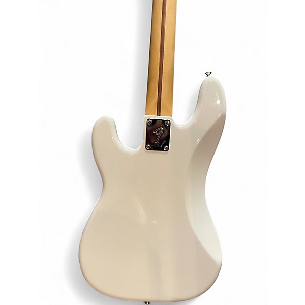 Used Fender Player Precision Bass Arctic White Electric Bass Guitar