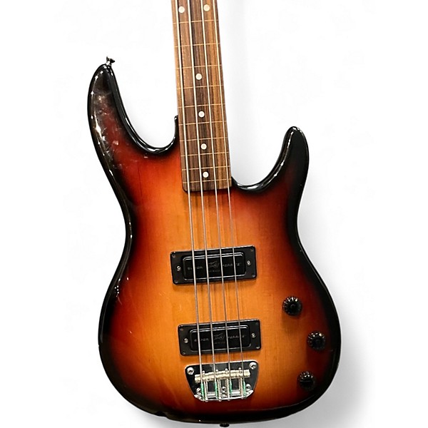 Used Peavey Foundation FL 3 Tone Sunburst Electric Bass Guitar