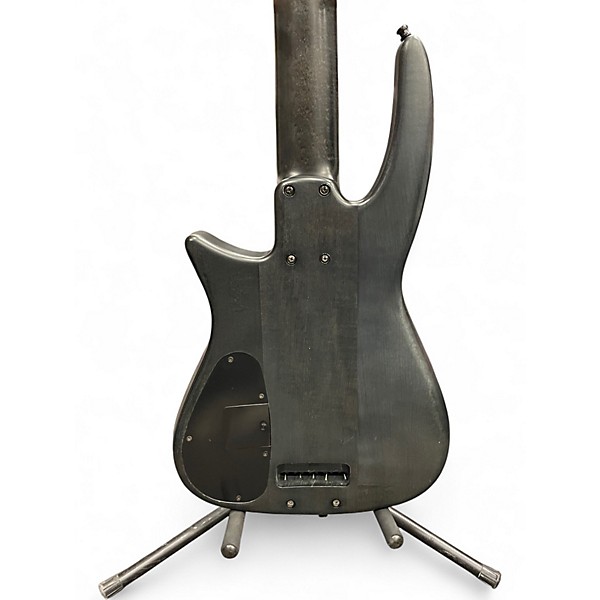 Used NS Design CR5 Radius 5 String Trans Charcoal Electric Bass Guitar