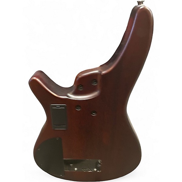 Used Ibanez SRH505 Dragon Eye Burst Electric Bass Guitar