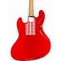 Used Squier Affinity Jazz Bass Red Electric Bass Guitar
