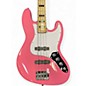 Used Partscaster Jazz Pink Electric Bass Guitar thumbnail