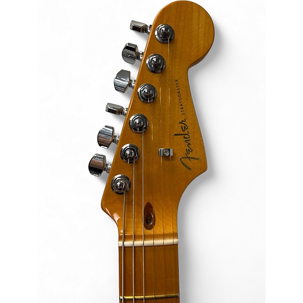 Used Fender American Ultra Stratocaster COBRA BLUE Solid Body Electric Guitar