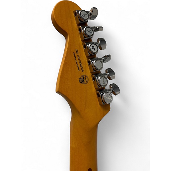 Used Fender American Ultra Stratocaster COBRA BLUE Solid Body Electric Guitar