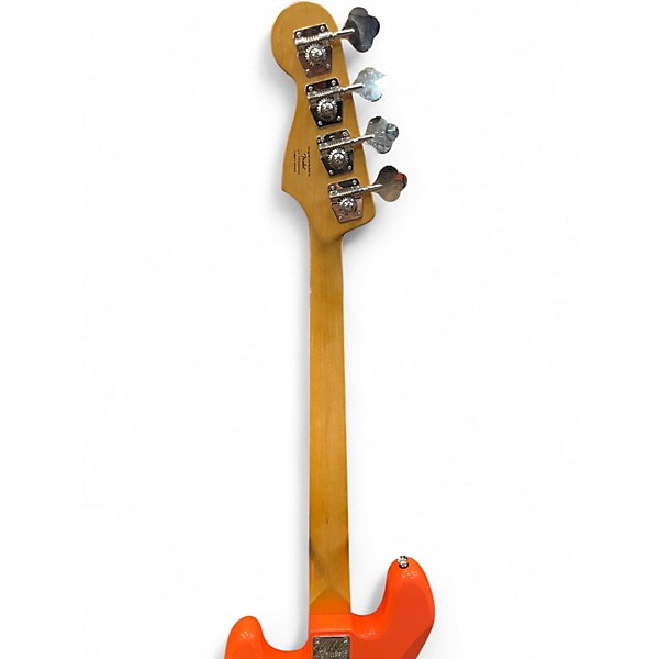 Used Squier Classic Vibe 60s Jazz bass Tahitian Coral Electric Bass Guitar