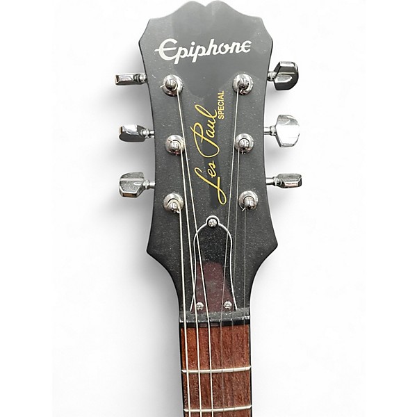 Used Epiphone Les Paul Special I Black Solid Body Electric Guitar