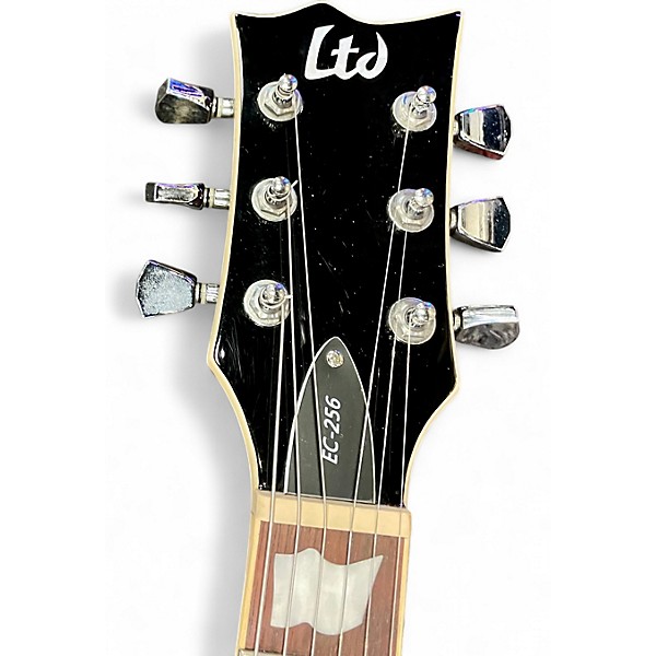 Used ESP LTD EC256FM Vintage Natural Solid Body Electric Guitar