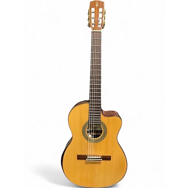 Used Alvarez AC70HCE Natural Classical Acoustic Electric Guitar