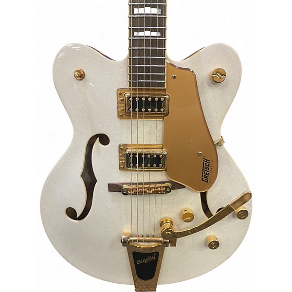 Used Gretsch Guitars G5422TG Snow Crest White Hollow Body Electric Guitar