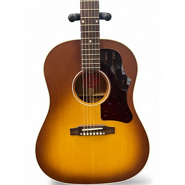 Used Gibson J45 Standard Faded Tobacco Acoustic Electric Guitar