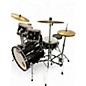 Used Pearl 5 Piece ROADSHOW 5-PIECE PIANO BLACK Drum Kit