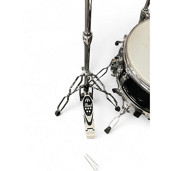 Used Pearl 5 Piece ROADSHOW 5-PIECE PIANO BLACK Drum Kit