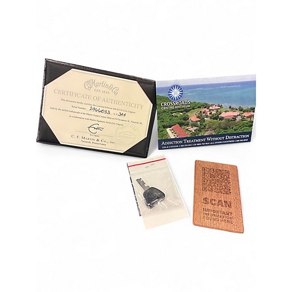 Used Martin Eric Clapton Signature 30th Anniversary 000-EC Limited-Editi Natural Acoustic Guitar