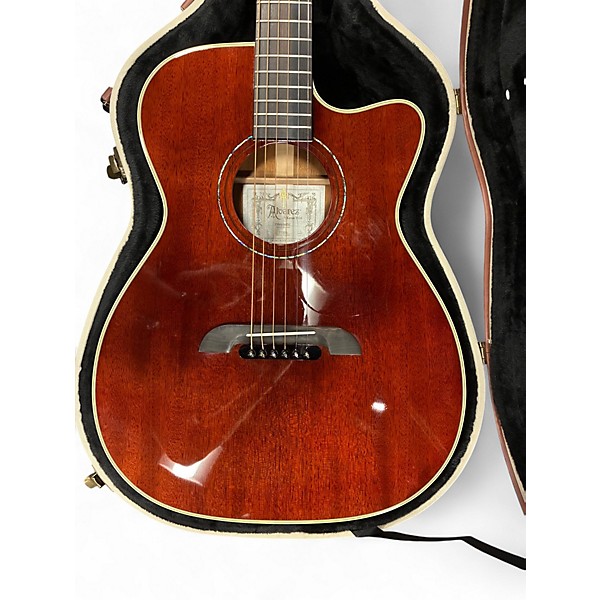 Used Alvarez Yairi FYM66HD Masterworks OM Honduran Mahogany Natural Acoustic Guitar